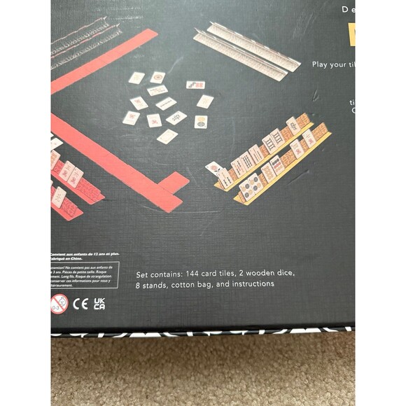 Mahjong Game SEALED Brand New in Box Deluxe Card Game Co. Family Night Tiles - Picture 4 of 4
